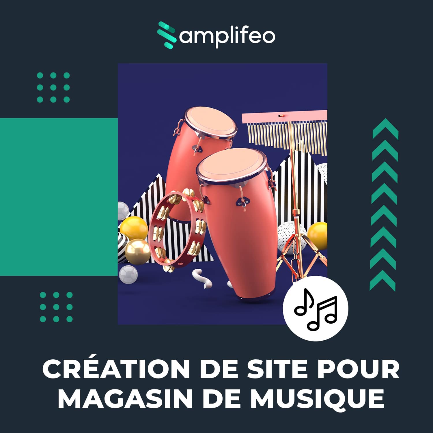 Création Site Internet Clé En Main Pour Magasin De Musique