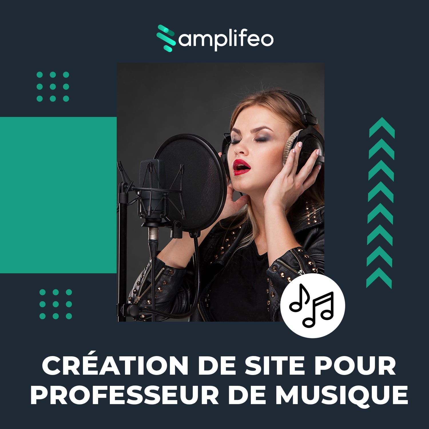 Création Site Internet Clé En Main Pour Professeur De Musique