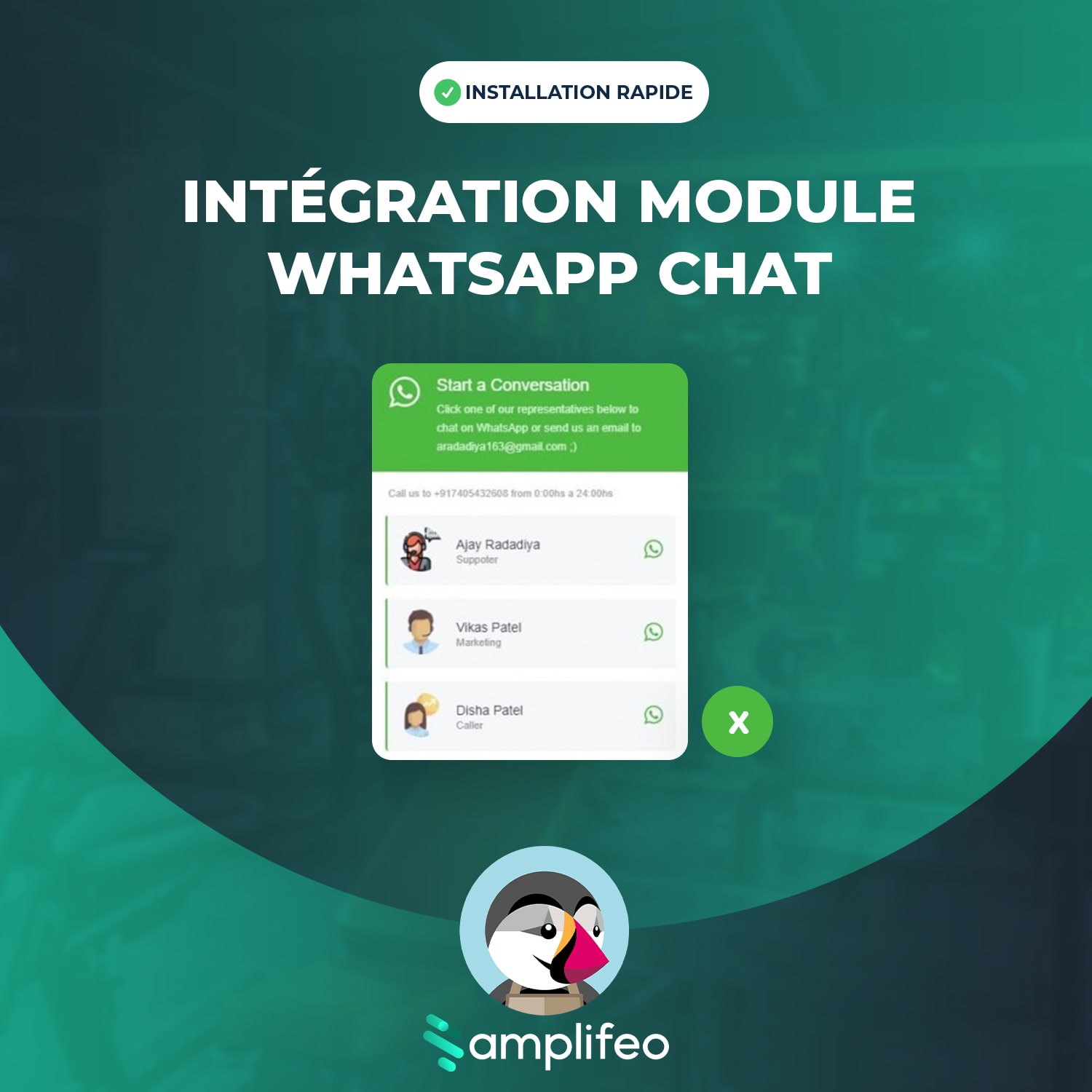 Intégration Module WhatsApp Chat Sur Votre Site PrestaShop