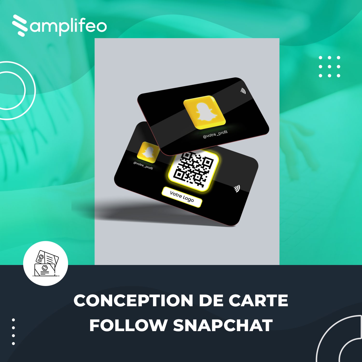 Carte Follow Snapchat Connectée Et Sans Contact